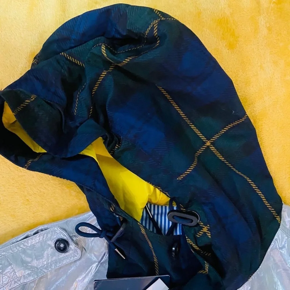 Rare vintage Ralph Lauren chrome coat
